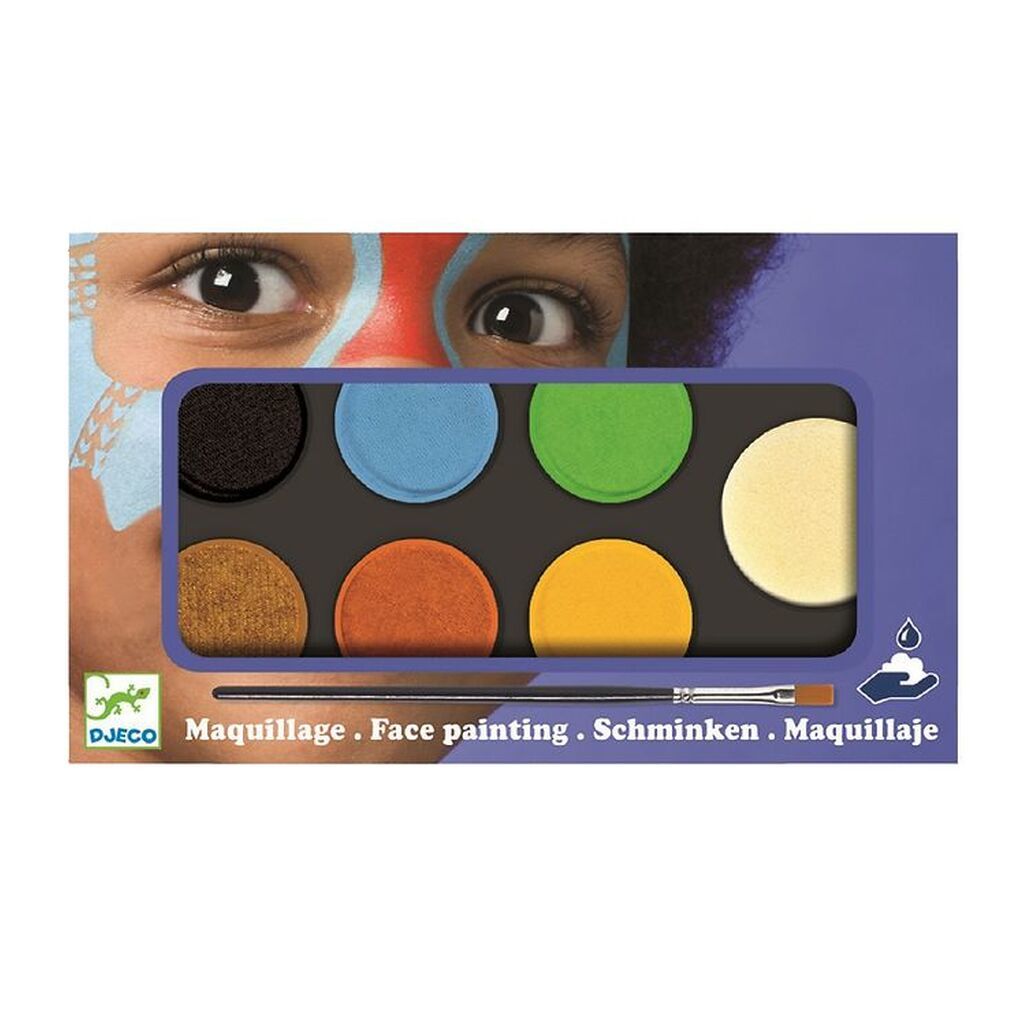 Djeco Ansigtsmaling - Palet - Natur