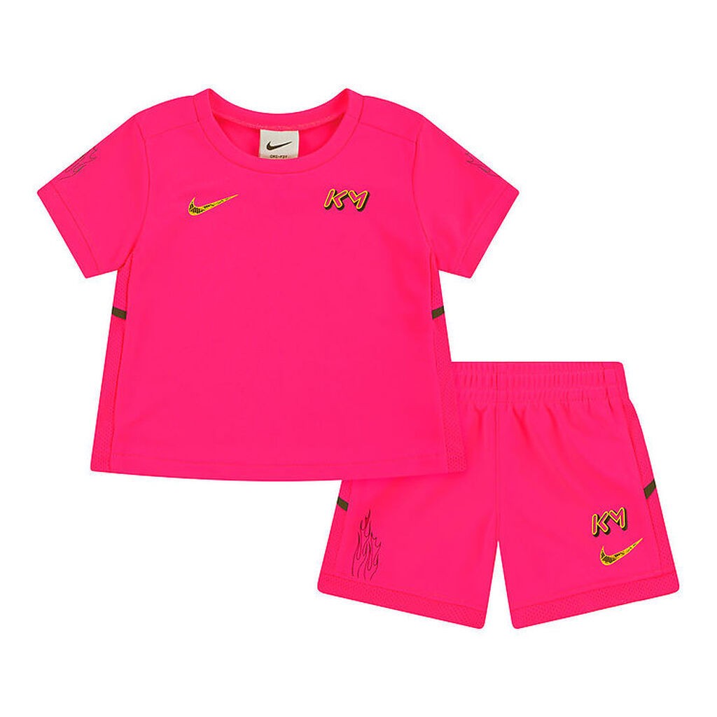 Nike Shortssæt - T-shirt/Shorts - Dri-Fit - Hyper Pink