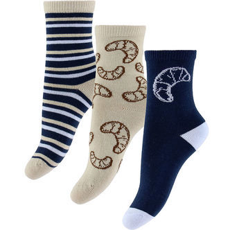 Name It Strømper - NmmRumle - 3-pak - Navy Blazer