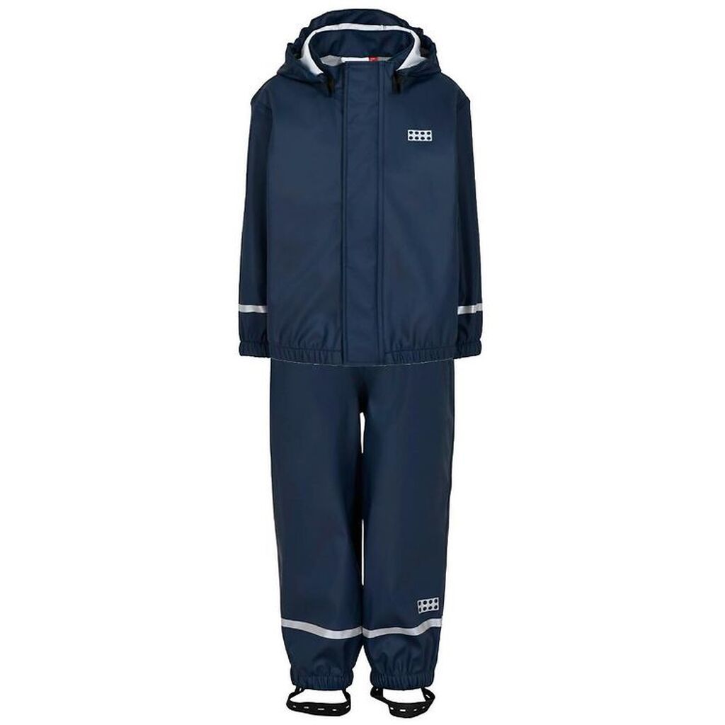 LEGOÂ® Wear Regntøj m. Seler - PU - LWJivan - Dark Navy
