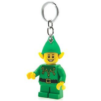 LEGOÂ® Nøglering m. Lommelyte - LEGOÂ® Elf