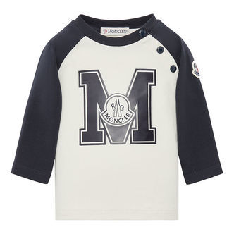 Moncler Bluse - Hvid/Navy