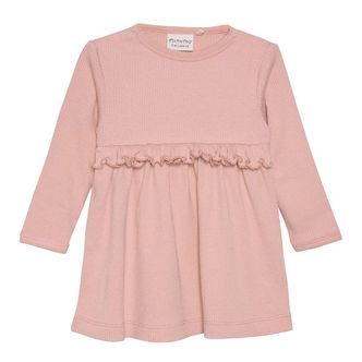 Minymo Kjole - Rib - Misty Rose