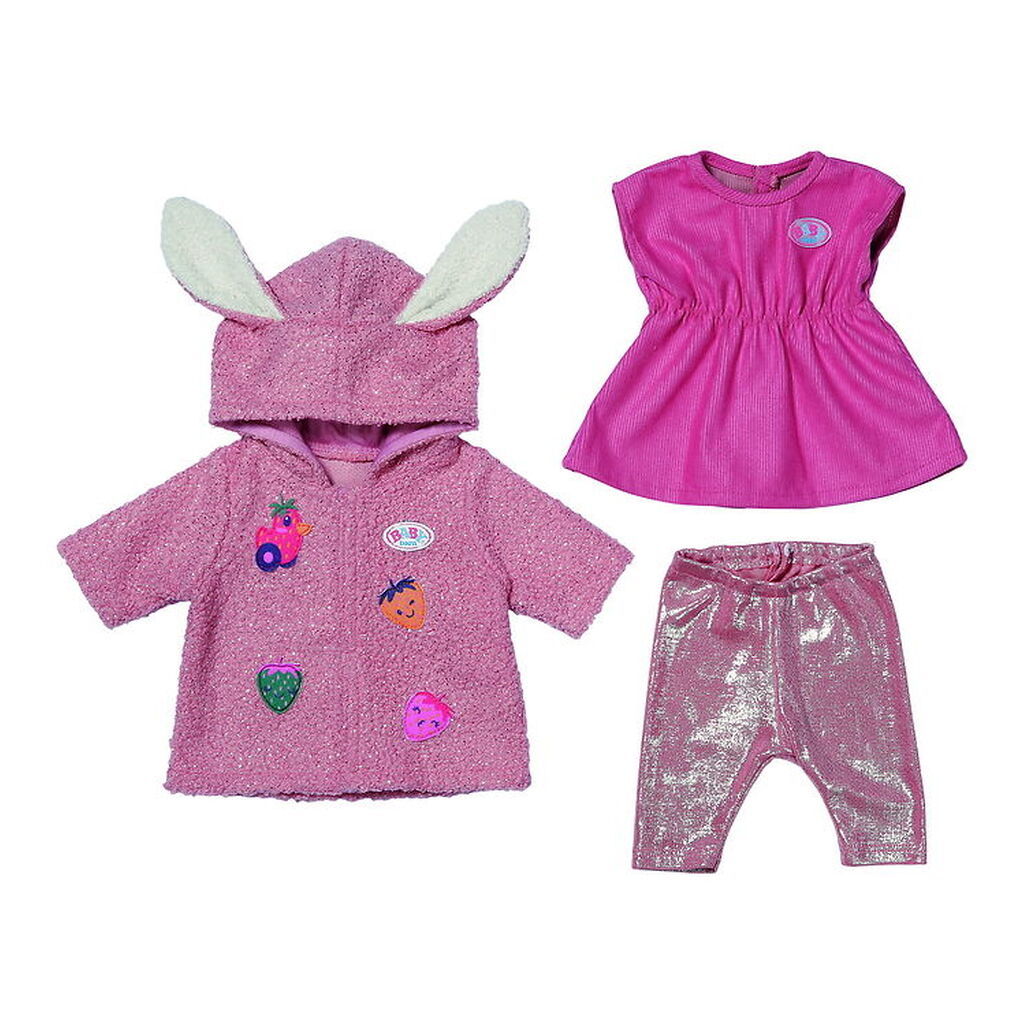 BABY Born Dukketøj - Frakkesæt m. Kjole - 43 cm