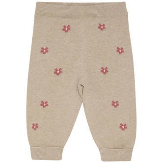 Minymo Bukser Knit - Beige Melange