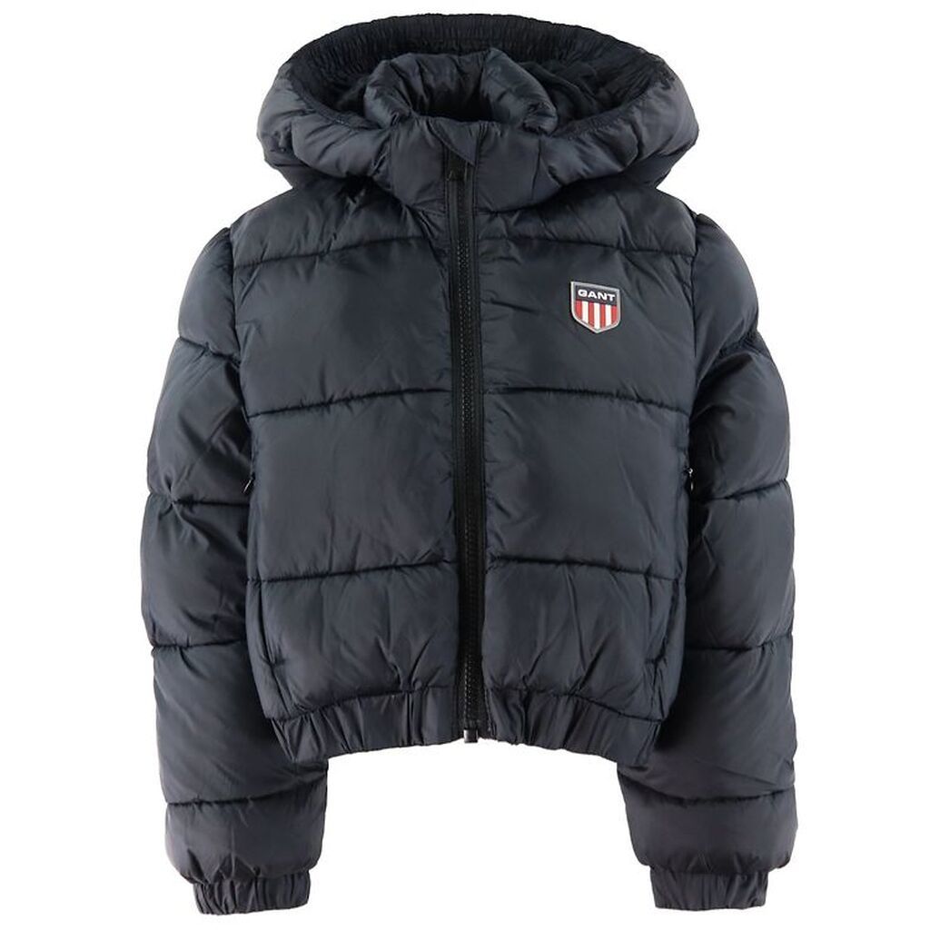 GANT Dynejakke - Retro Shield - Sort