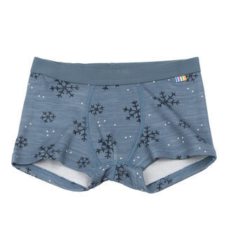 Joha Boxershorts - Uld/Bambus - Blå