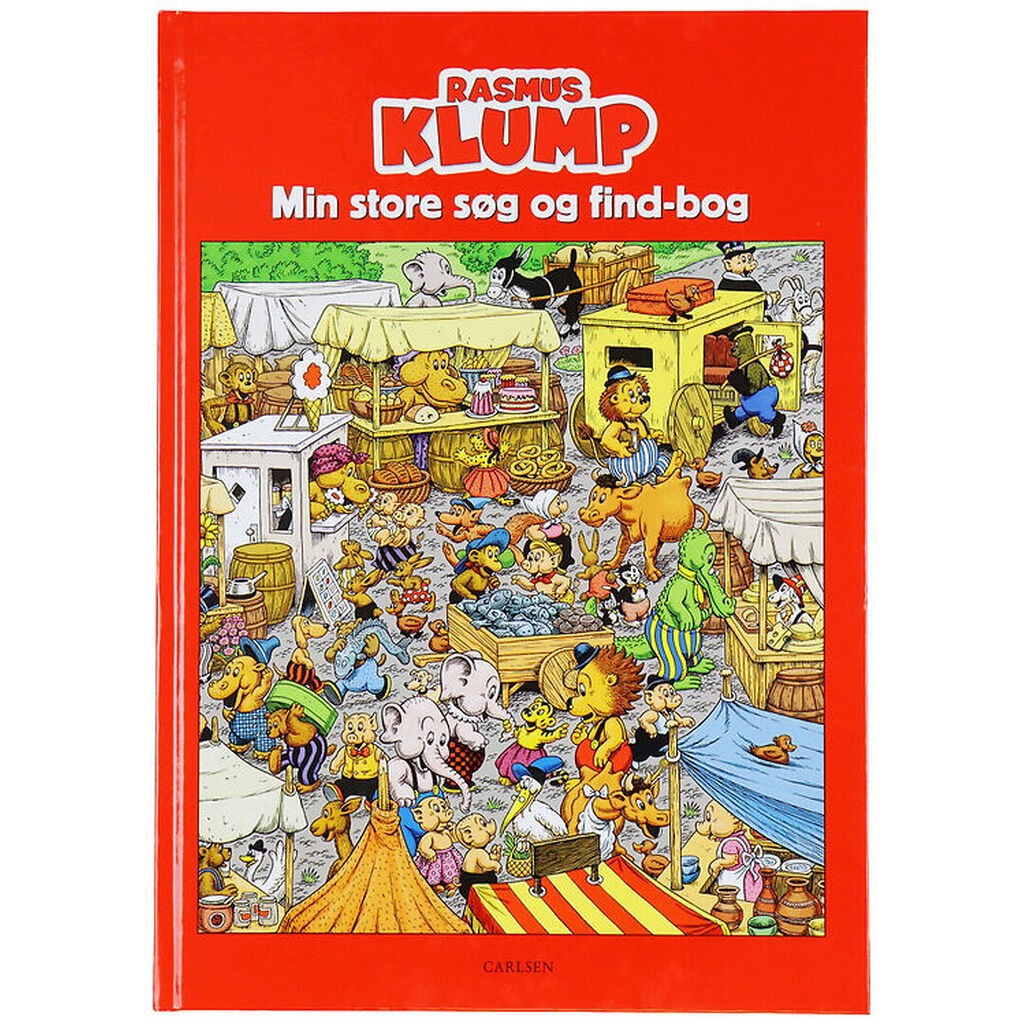 Forlaget Carlsen Bog - Rasmus klump - Min Store Søg Og Find-bog