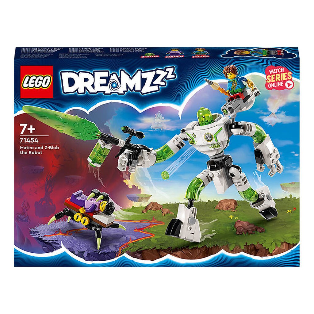 LEGOÂ® DREAMZzz - Mateo og Robotten Z-Blob 71454 - 237 Dele