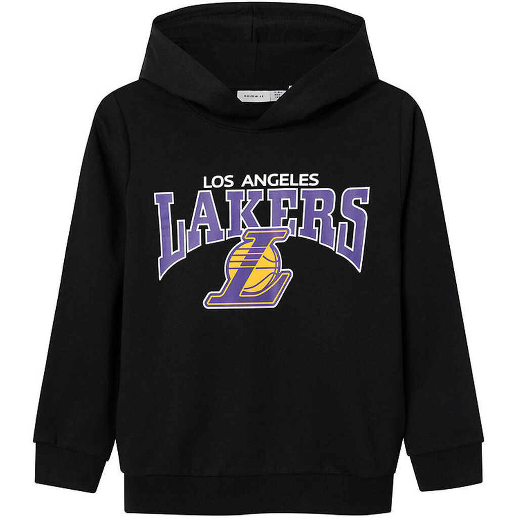 Name It Hættetrøje - Noos - NkmJacima - NBA - Sort