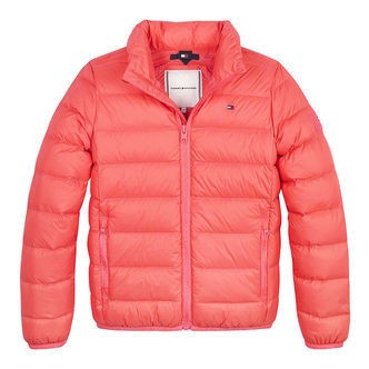 Tommy Hilfiger Dunjakke - Essential Light Down - Santa Fe Sunset