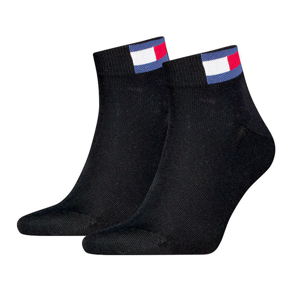 Tommy Hilfiger Strømper - 2-pak - Sort