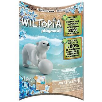 Playmobil Wiltopia - Ung Isbjørn - 71073 - 4 Dele