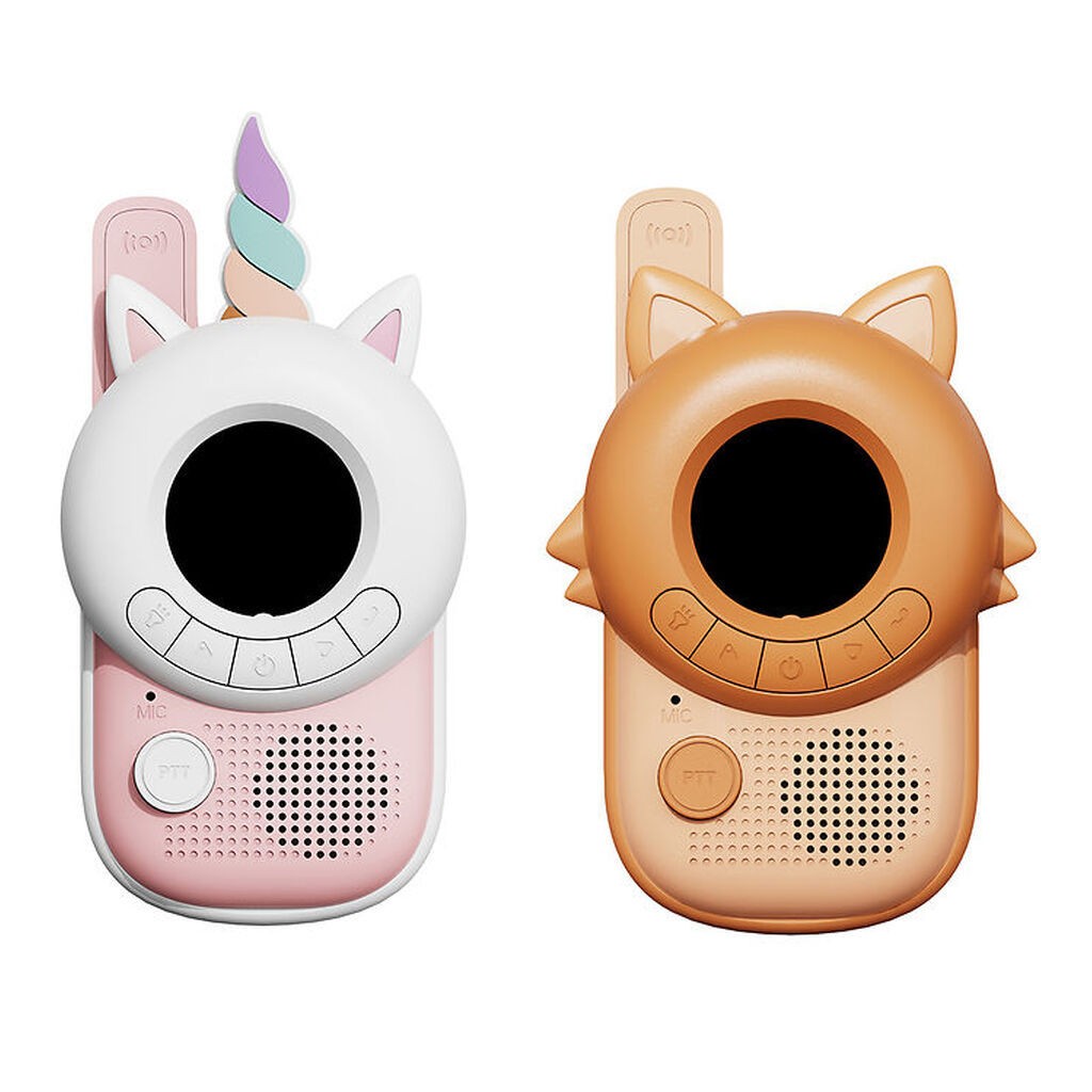 The Zoofamily Walkie Talkies - Ræv/Enhjørning