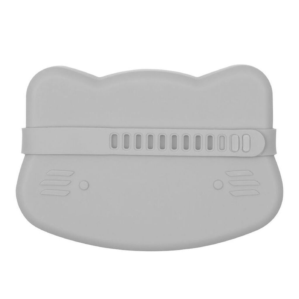 We Might Be Tiny Snackboks - Kat - Silikone - Grå