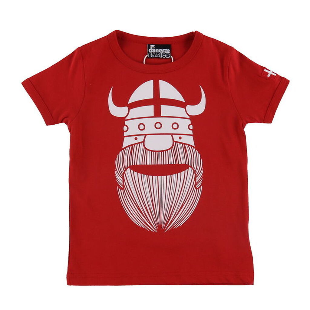 Danefæ T-Shirt - Danebasic - Red Erik