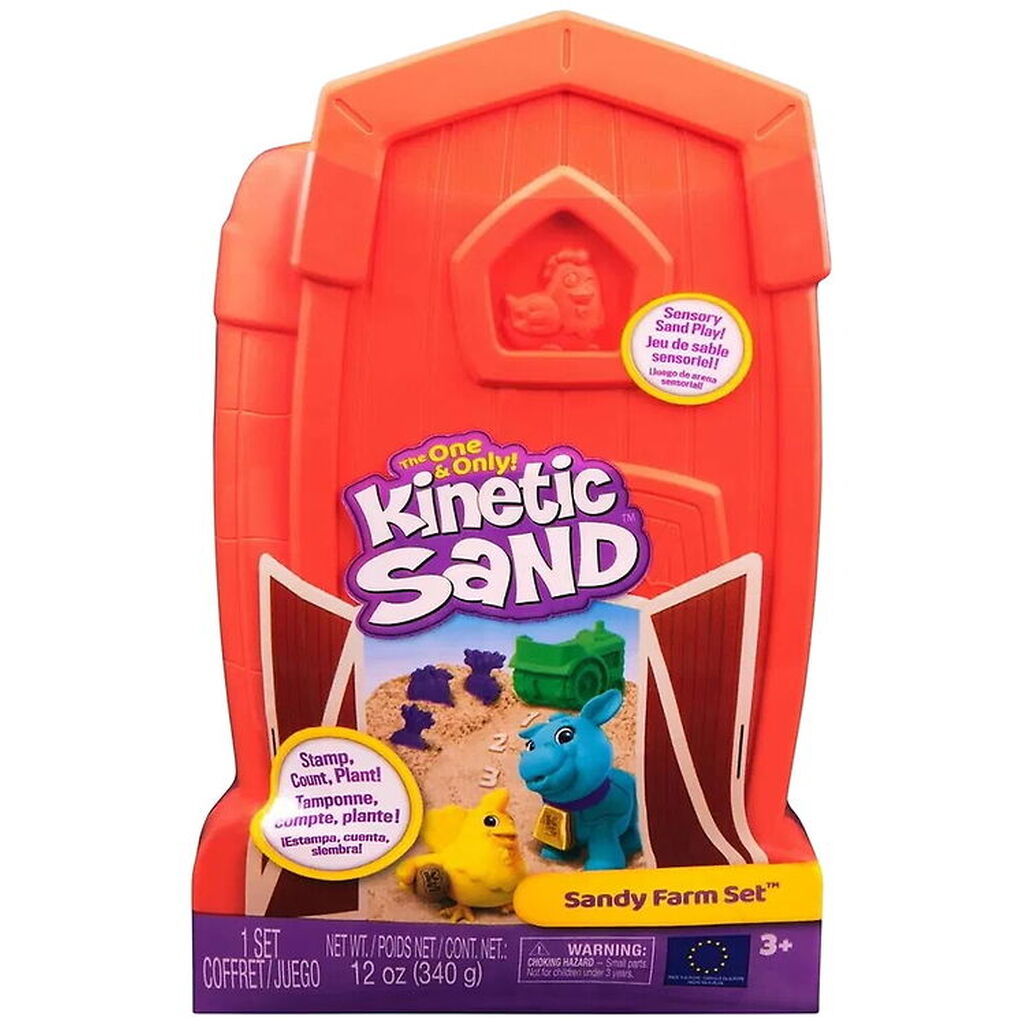 Kinetic Sand Sandsæt - Sandy Farm Set