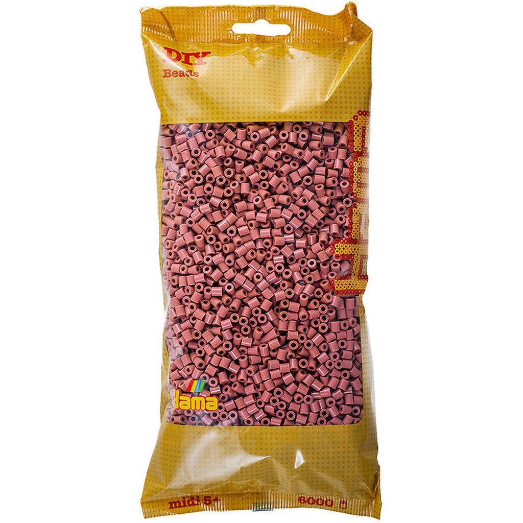 Hama Midi Perler - 6000 stk. - 111 Mørke Blush