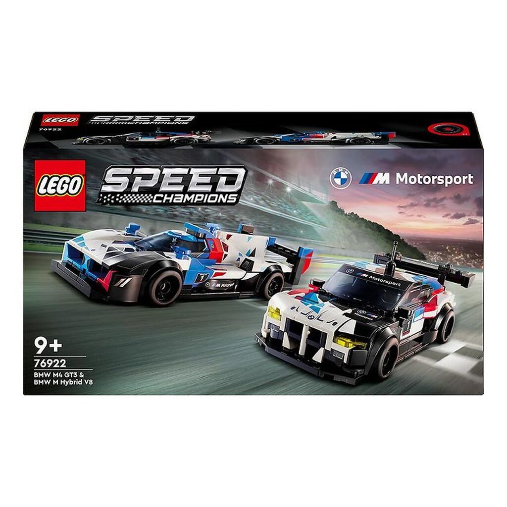 LEGOÂ® Speed Champion - BMW M4 GT3 og BMW M H... 76922 - 676 Dele