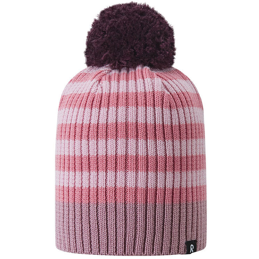 Reima Hue - Uld/Akryl - Tipla - Grey Pink m. Striber