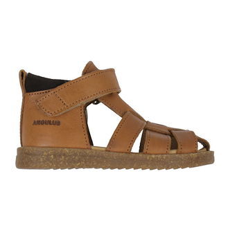 Angulus Sandaler - Cognac/Dark Brown