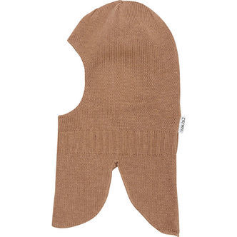 CeLaVi Elefanthue - Uld/Bomuld - 2-lags - Strik - Tawny Brown Me