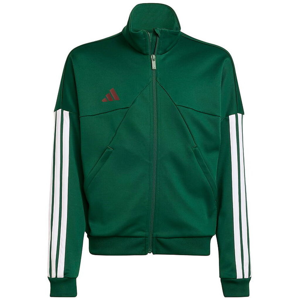 adidas Performance Cardigan - House Of Tiro - Dark Green/Core Wh