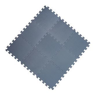 BabyDan Legegulv - 90x90 cm - Blå