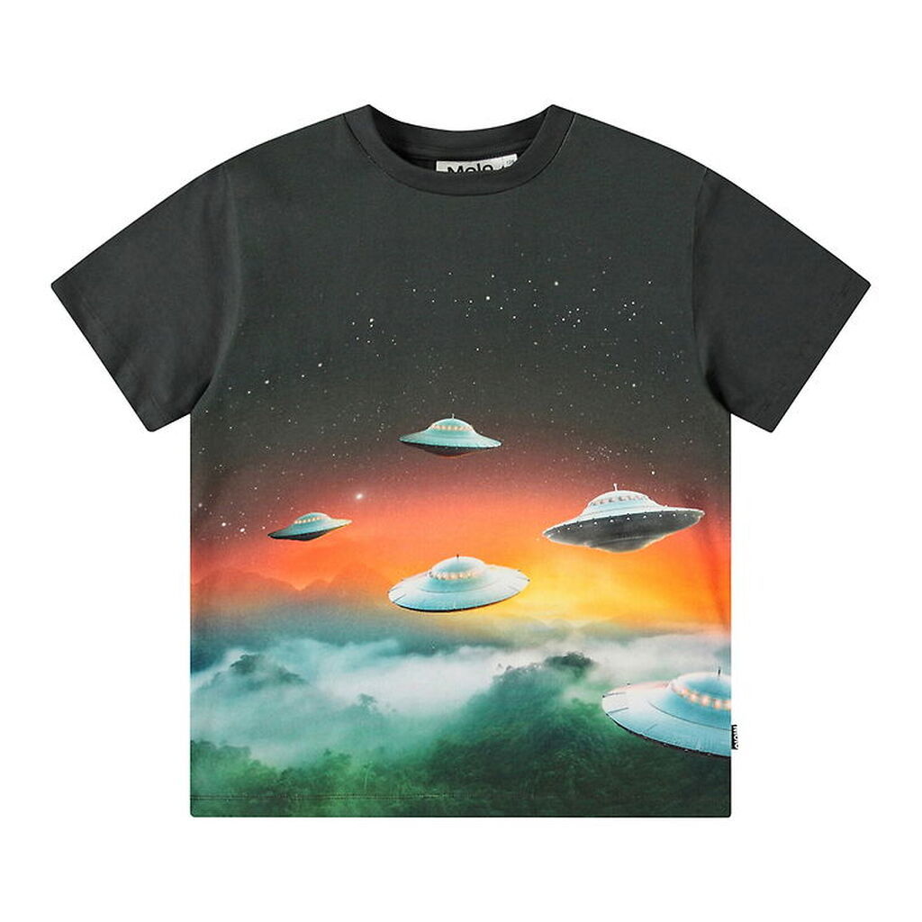 Molo T-shirt - Roxo - UFO Visitors