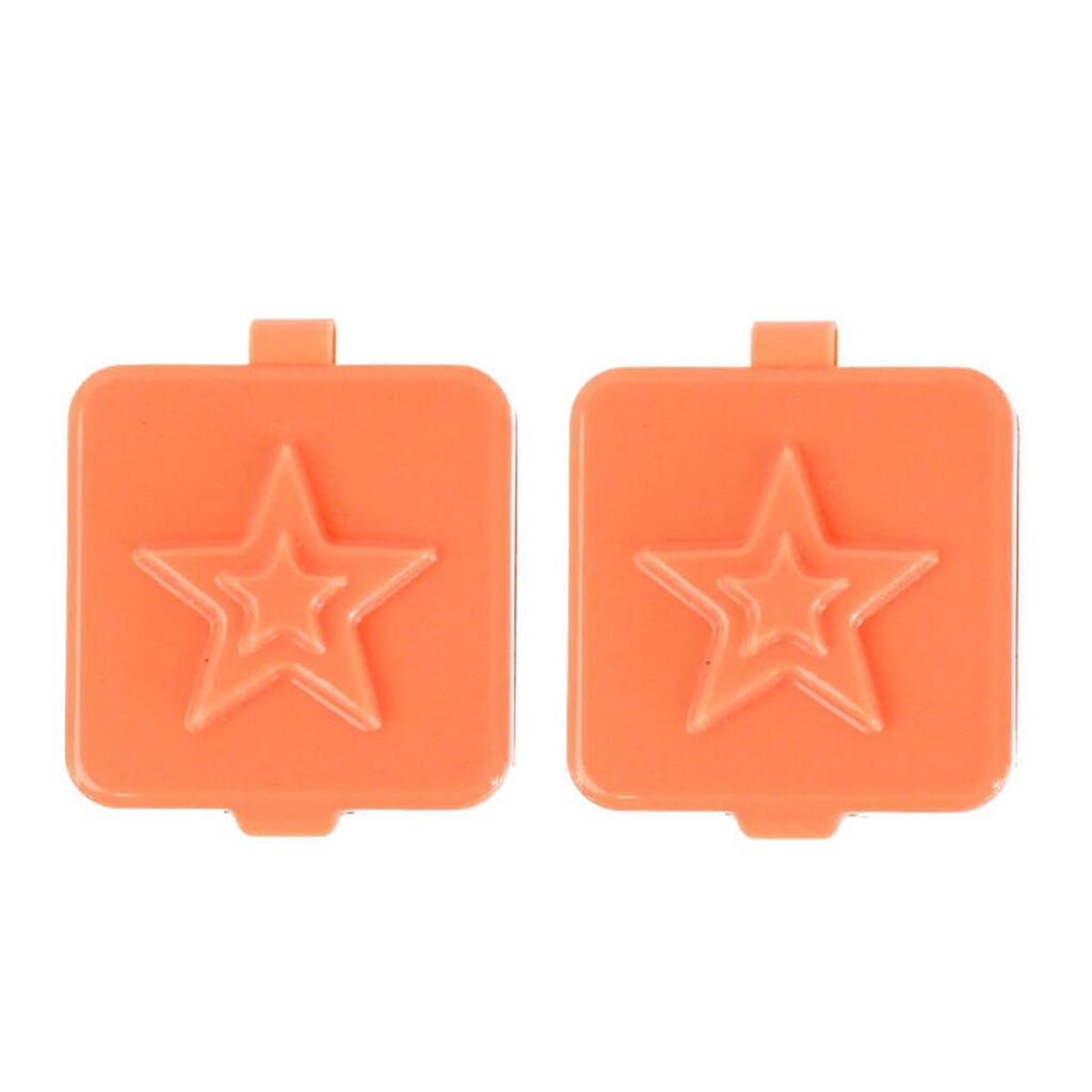 MontiiCo Snackbøtter - Bento Dip & Sauce - 2 stk. - Tangerine