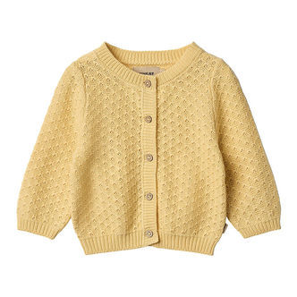 Wheat Cardigan - Strik - Magnella - Golden Yellow