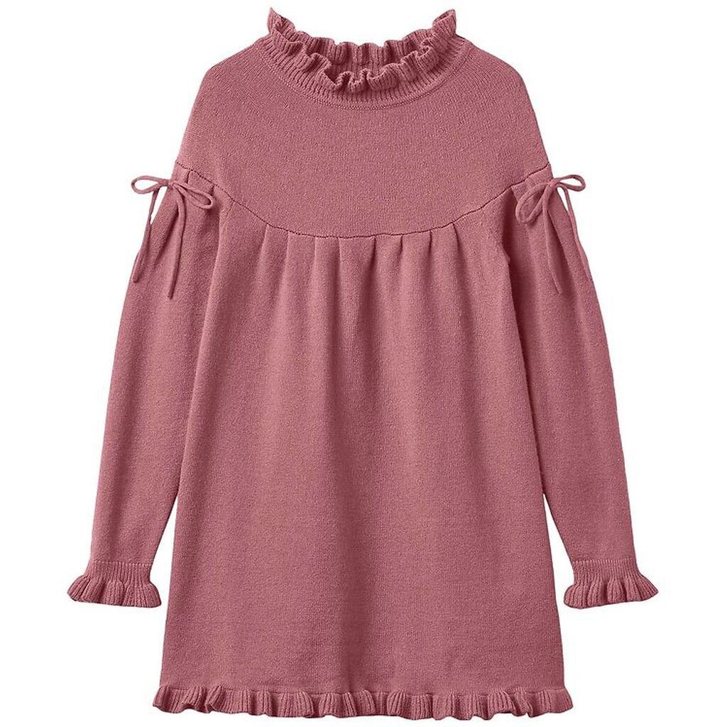 Fliink Kjole - Strik - Viskoseblanding - Kino - Ash Rose