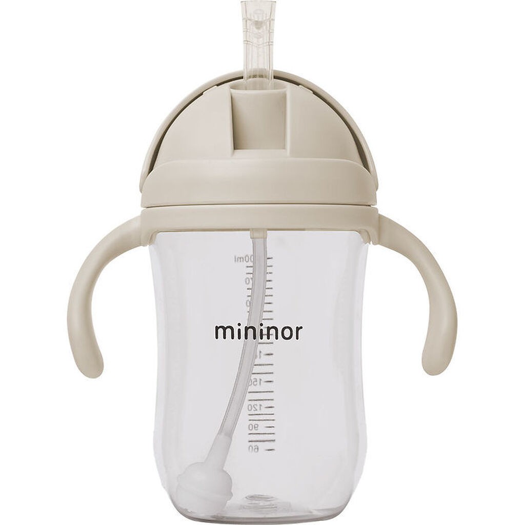 Mininor Sugerørskop - Tritan - 330ml - Skyet Morgen