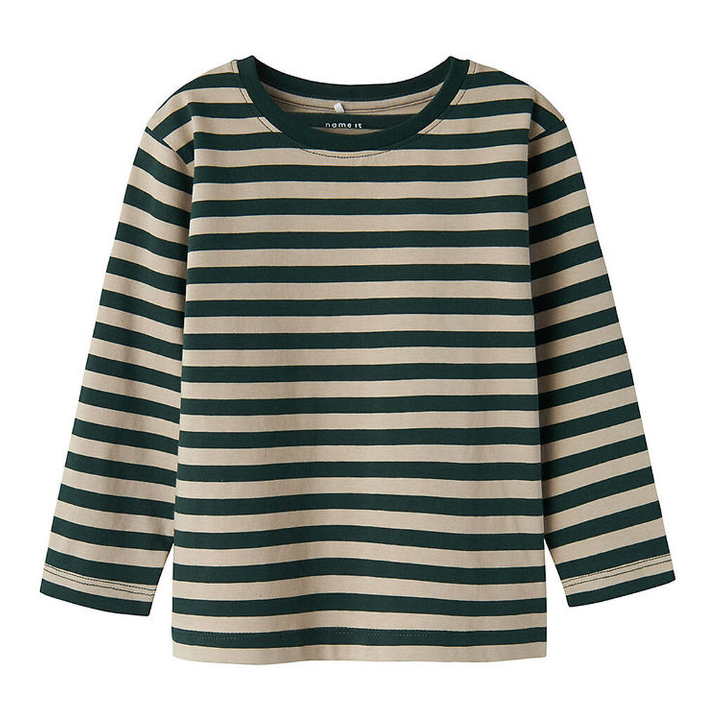 Name It Bluse - Noos - NmmSalmo - Pure Cashmere/Y/D Stripe
