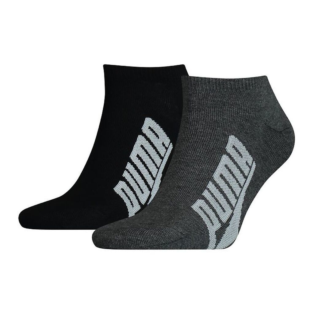 Puma Ankelstrømper - Sneaker - 2-pak - Sort/Mørk Grå