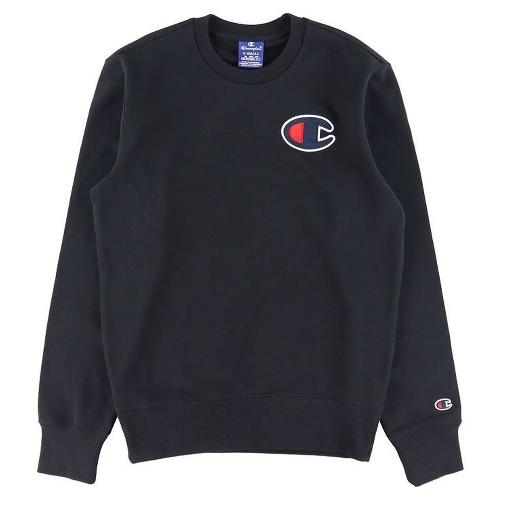 Champion Fashion Sweatshirt - Sort m. Logo