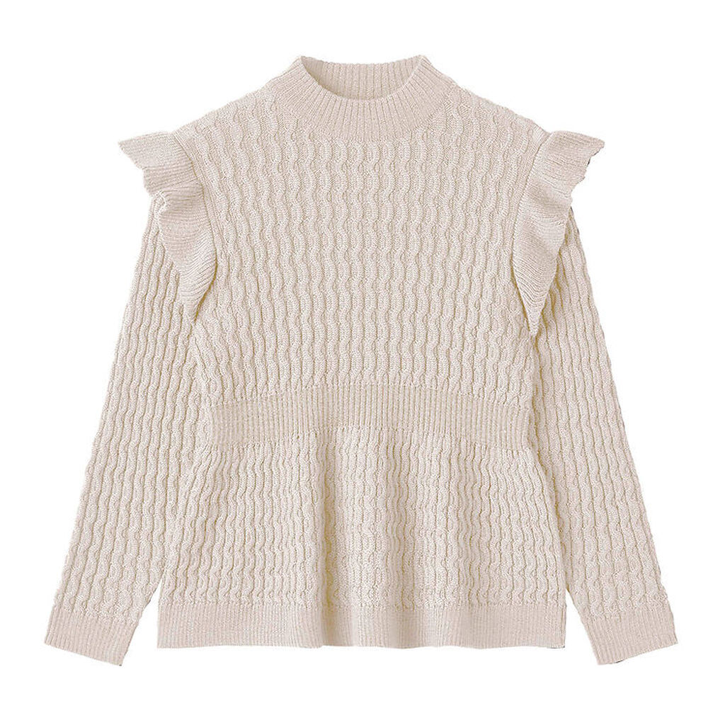 Fliink Bluse - Strik - Moon - Sandshell
