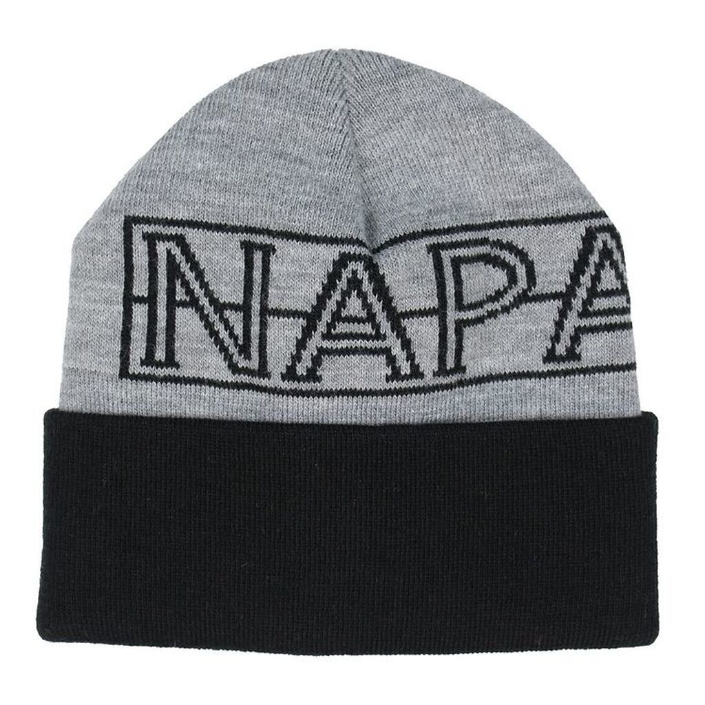 Napapijri Hue - Strik - Foab - Gråmeleret m. Sort