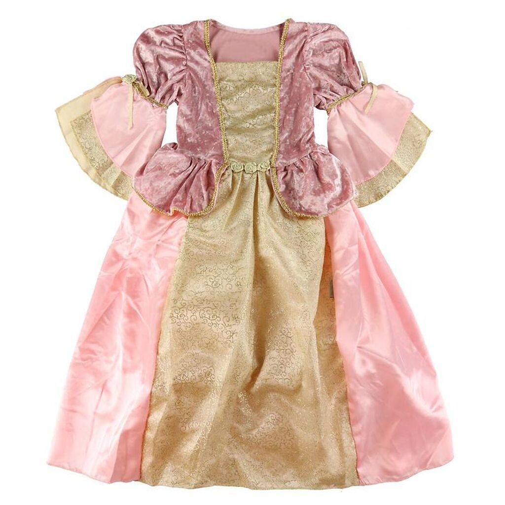 Den Goda Fen Udklædning - Prinsesse - Rosa/Guld