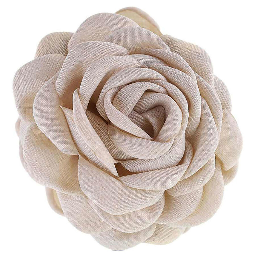 By Stær Hårklemme - Daisy - 8 cm - Lille - Sand