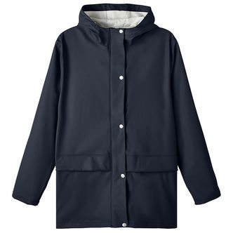 LMTD Regnjakke - NlnDry10 - Dark Sapphire