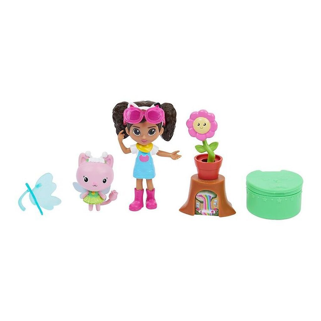 Gabby's Dollhouse Sæt - 6 Dele - Pack-Flower Garden
