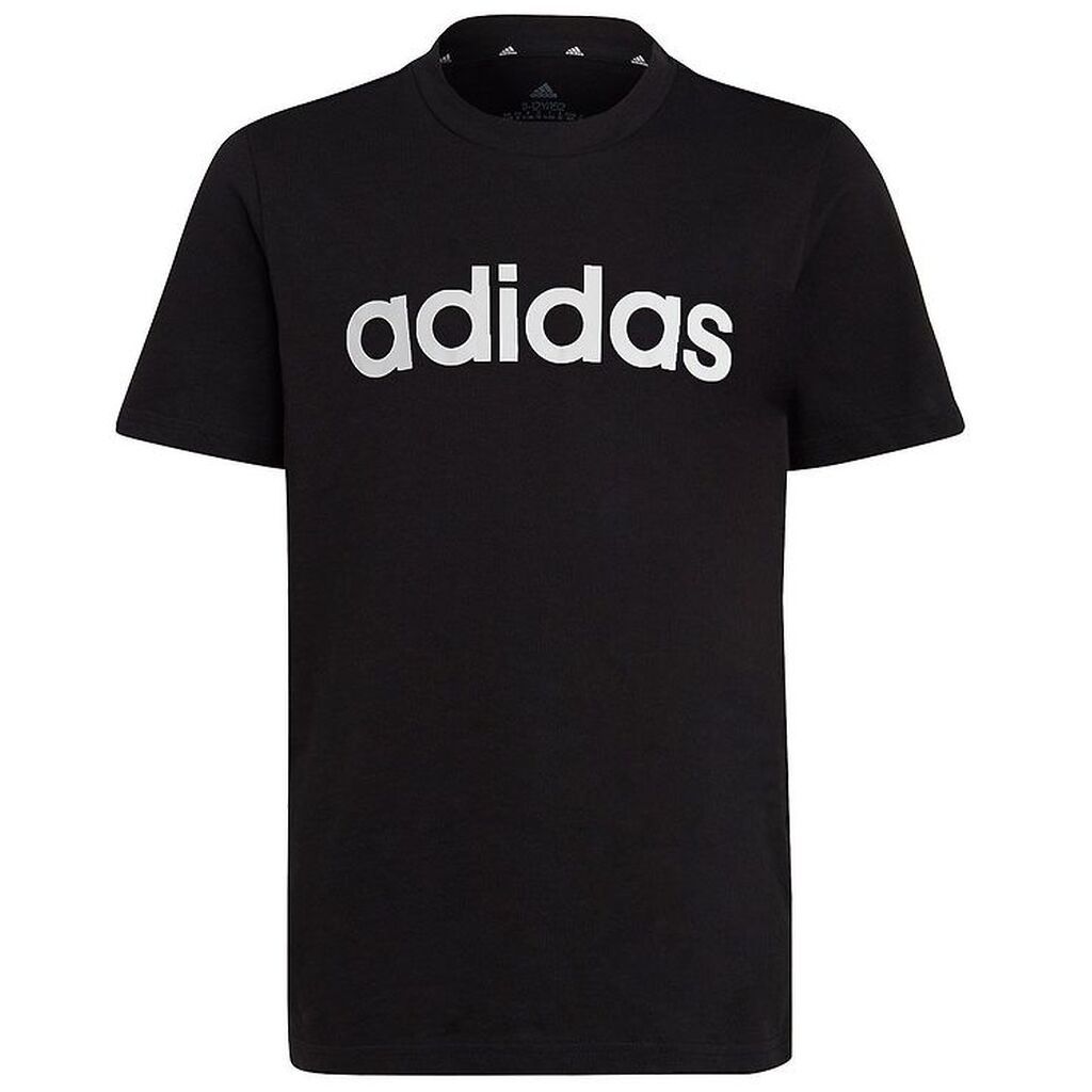 adidas Performance T-Shirt - U LIN TEE - Sort/Hvid