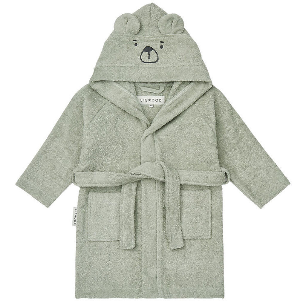 Liewood Badekåbe - Lily - Bear Dove Blue