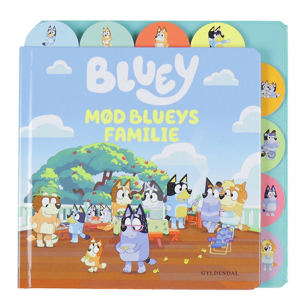 Forlaget Gyldendal Bog - Bluey - Mød Blueys Familie