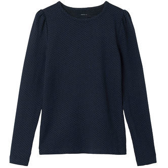 Name It Bluse - NkfTannea - Dark Sapphire
