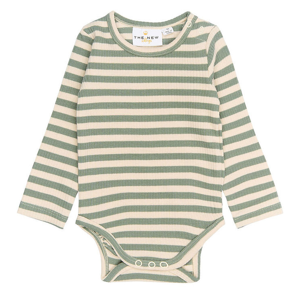 The New Siblings Body l/æ - Rib - TnsbFro - Lily Pad Striped