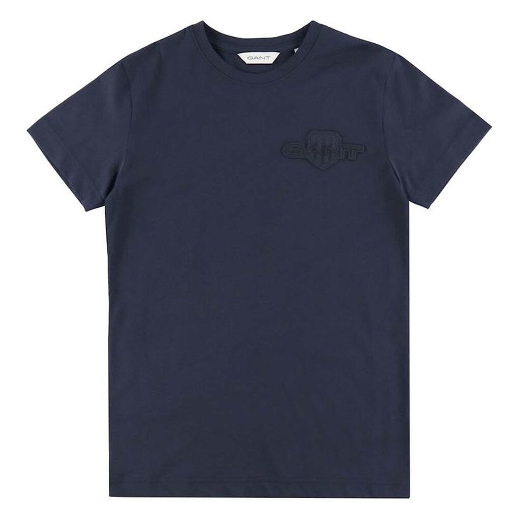GANT T-shirt - Tonal - Evening Blue