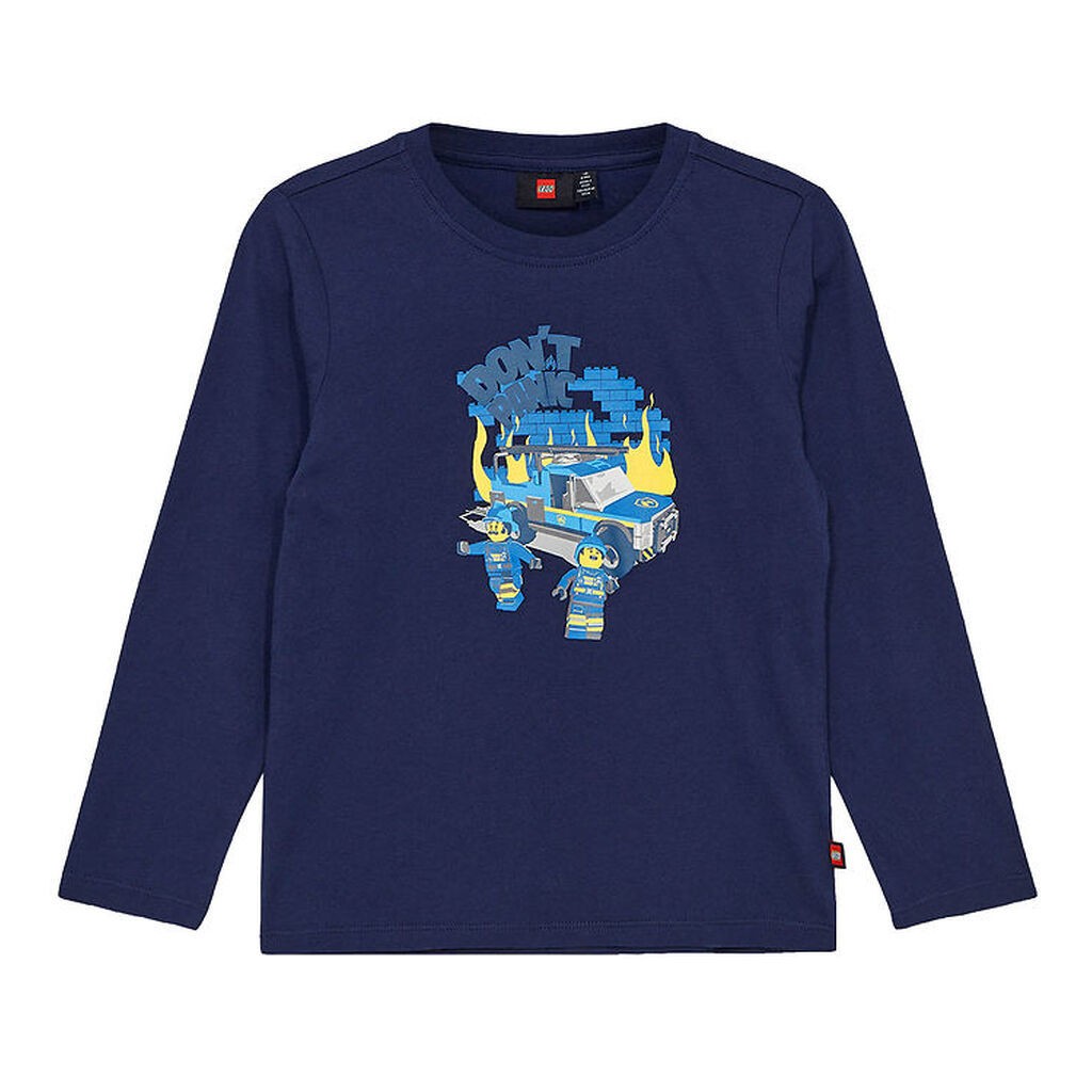 LEGOÂ® City Bluse - LWTano 123 - Dark Navy m. Print