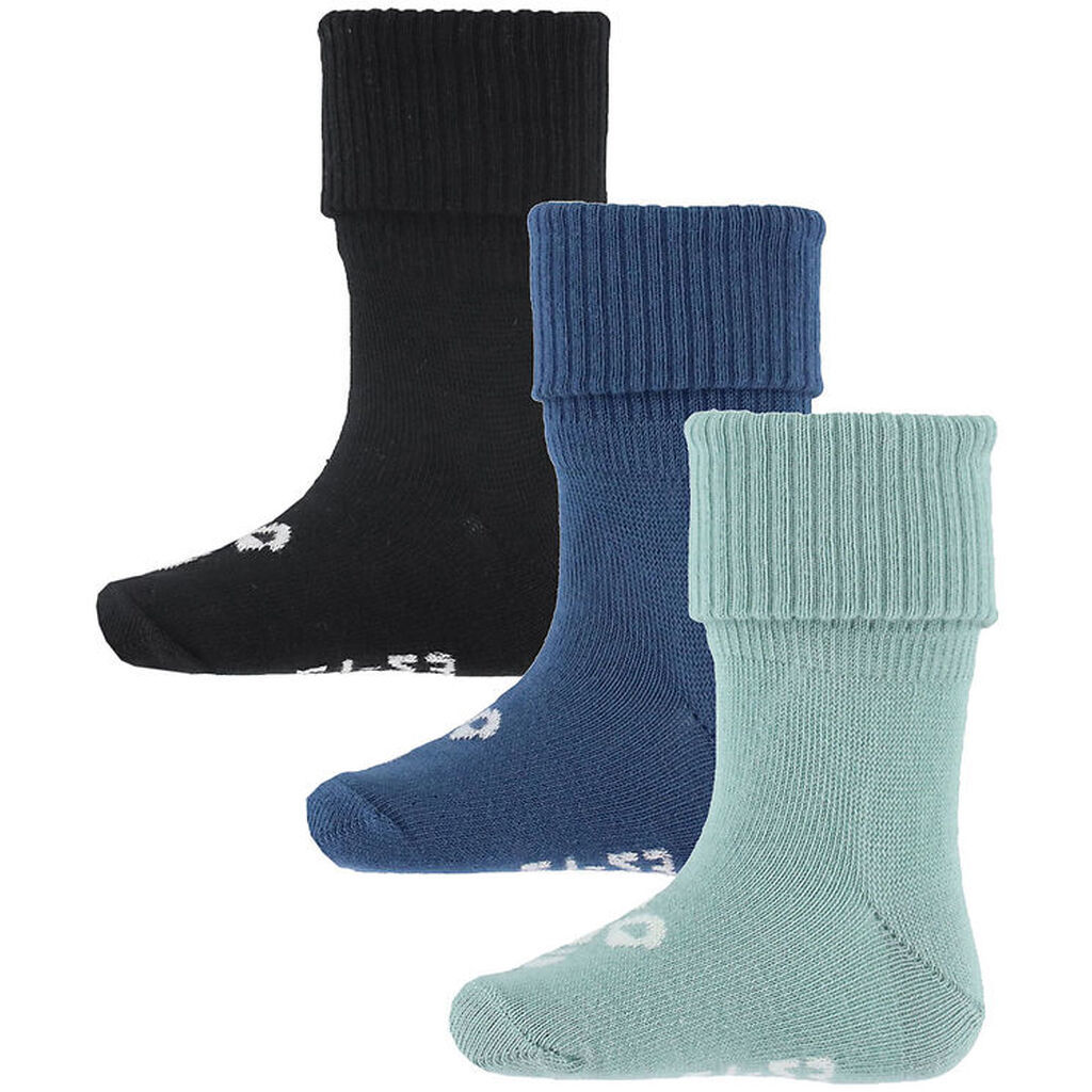 Hummel Gåstrømper - 3-pak - HmlSora - Blue Surf